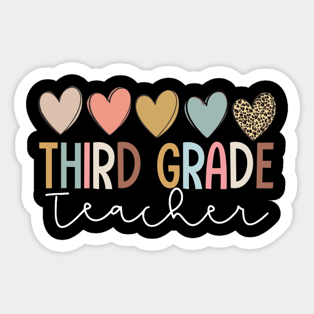 First Grade Teacher, Third Grade Teacher, First Day of School, Back To School Sticker by Davito Pinebu 